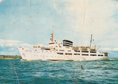 LAIVAKORTTI - S/S AALLOTAR - 1