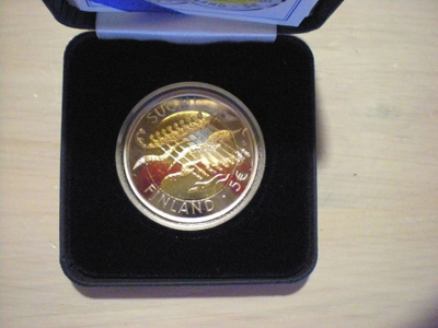 Itsenäisyys 2007 5 euroa PROOF
