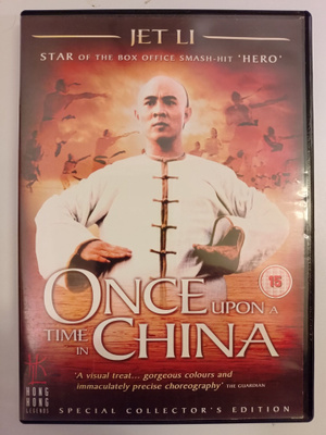 Once upon time in China I, dvd, Jet Li