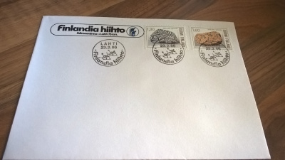 Kuori Finlandia hiihto Hämeenlinna-Lahti 1986 erikoisleima