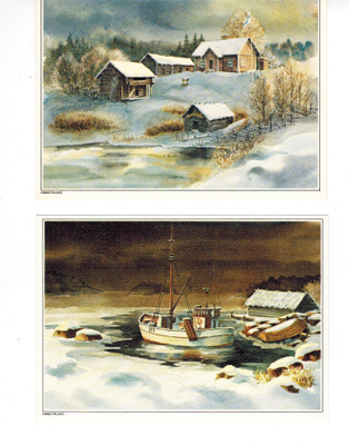 Kimmo Pälikkö * Postikortit 1156, 1157
