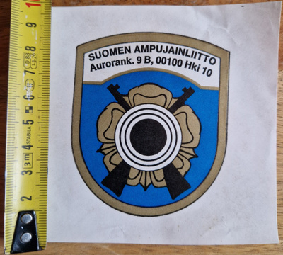 Suomen Ampujainliitto Vintage Tarra
