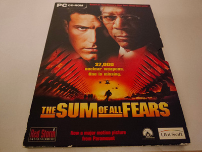 The Sum Of All Fears - CIB - PC CD-ROM