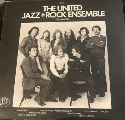 The United Jazz+Rock Ensemble: Teamwork - John Hiseman LP