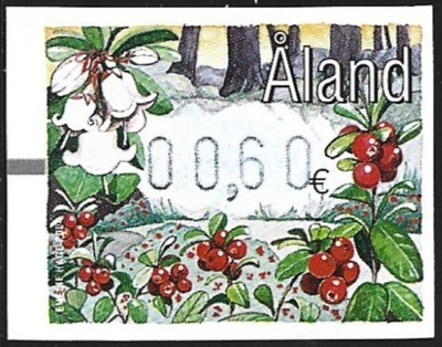 Åland 2004 Puolukka FRAMA 0,60 € ** LaPe ATM Å 16