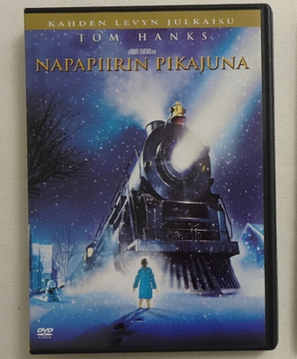 dvd, Napapiirin pikajuna (Tom Hanks) [animaatio, fantasia]