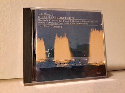 Bartok:Three Rare Concertos CD