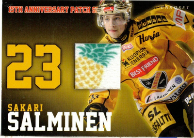 2013-14 Cardset  SAKARI SALMINEN KalPa Ässät Patch