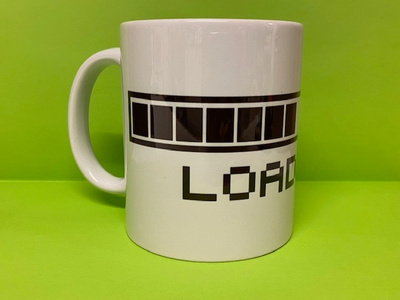 Loading latauspalkki muki