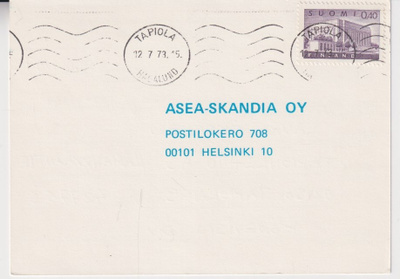Espoo: Tapiola - ketjuleima 12.7.1973