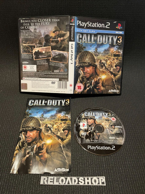 Call of Duty 3 PS2 - CIB