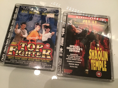 Top Fighter / The shaolin temple DVD Jet Li Bruce Lee