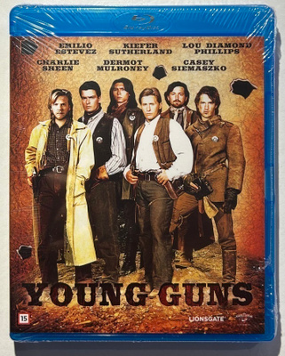 YOUNG GUNS / Nuoret sankarit - Blu-ray, uusi