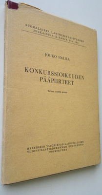Jouko Halila : Konkurssioikeuden pääpiirteet