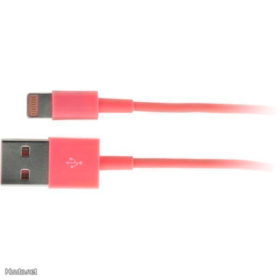 USB A uros - Lightning uros Kaapeli, 1m, eri värejä *UUSI*