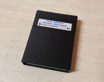C64: The Great Giana Sisters (pelimoduuli, uustuotantoa)