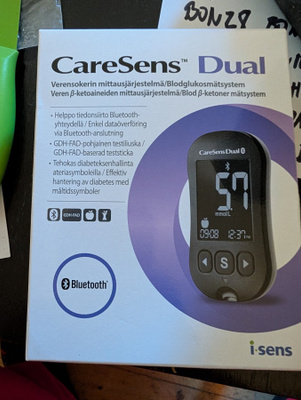 CareSens Dual verensokeri- ja ketoainemittari