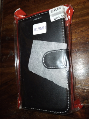 Lompakkokuori standilla ja kalvo Samsung Galaxy J5 (uusi)
