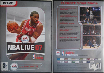 NBA LIVE 07 - PC  DVD Peli    (UUSI)