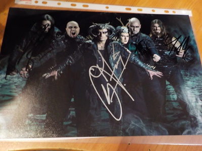 CRADLE OF FILTH KUVA KOKO BÄNDIN NIMMAREILLA