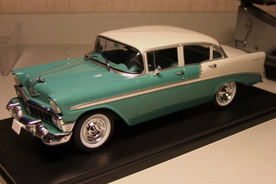 Chevrolet bel air 4d sedan -56 1:24 ALE!
