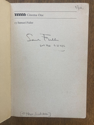 SIGNEERATTU, SAMUEL FULLER (KIRJA)