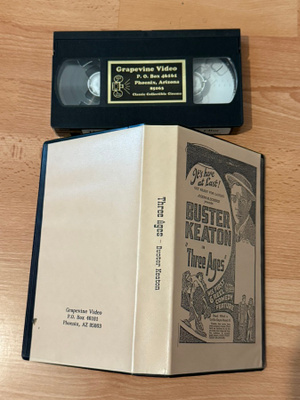 Buster Keaton: Three Ages VHS