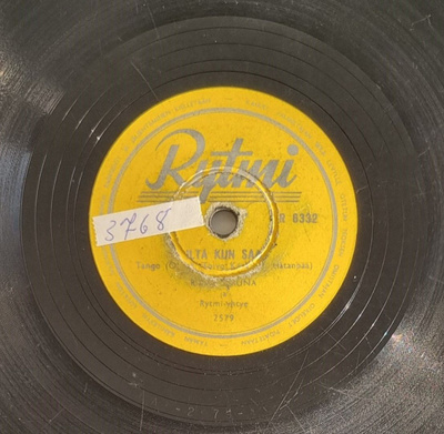 Savikiekko 1957 - Ritva Simuna - Rytmi R 6332