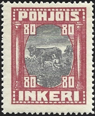 1920 Pohjois-Inkeri 80 p ** LaPe P-I 11 postituore