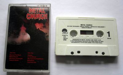 METAL CHURCH "1985" C-KASETTI