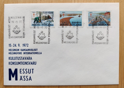 1972 Kansainväliset messut erikoisleimakuori
