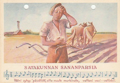 Postikortti, SATAKUNTA, Satakunnan sananparsia