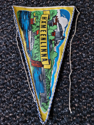 Hämeenlinna vintage iso matkailuviiri