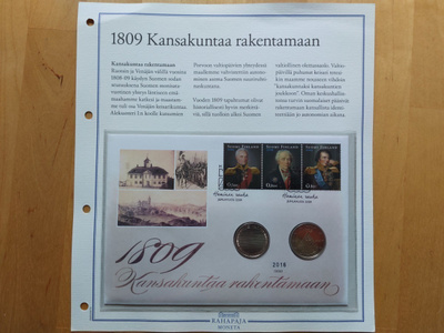 1809  KANSAKUNTAA  RAKENTAMAAN  -  KRUUNU  JA  EURO
