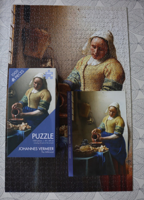 Palapeli Johannes Vermeer "The Milkmaid"
