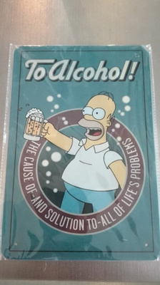 KIPPIS ALKOHOLILLE, AINAKIN HOMER SIMPSONIN MIELESTÄ