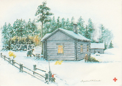 Postikortti, JOULUKORTTI, Marjaliisa Pitkäranta