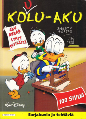 Koulu Aku - Aku Ankan lyhyt oppimäärä (Helsinki Media 1999)