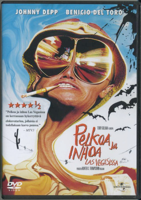PELKOA JA INHOA LAS VEGASISSA Suomi-DVD 1998/2005 T. Gilliam