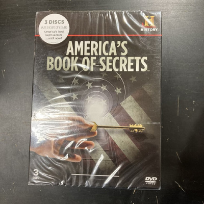 America's Book Of Secrets 3DVD (UUSI)