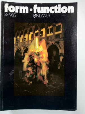 Form Function Finland 4 / 1985