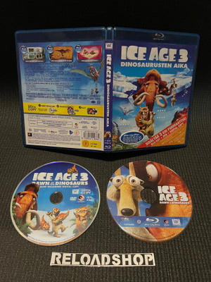 Ice Age 3: Dinosaurusten aika (2009) – Blu-ray + DVD