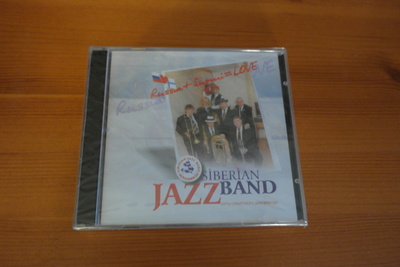 Siberian Jazz Band:Russia+Suomi=Love-CD.Uusi,avaamaton!