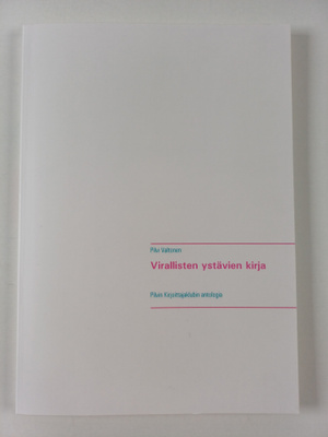 Pilvi Valtonen : Virallisten ystävien kirja : Pilvin kirj...