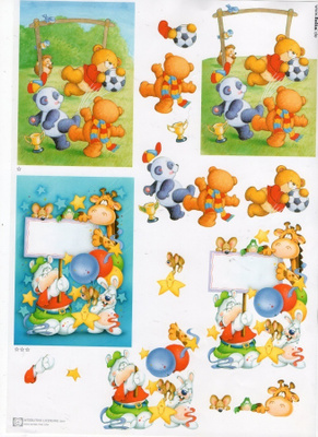 3D "°NALLE REIPPAINE KAVEREINEEN°" /Folia