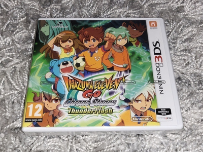 (UUSI) 2/3DS INAZUMA ELEVEN GO - CHRONO STONES: THUNDERFLASH