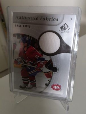 2006-07 SP Game Used Authentic Fabrics Saku Koivu