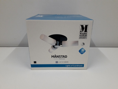 Kattovalaisin Månstad 3lmp (chr,white,bath, MarkSlöjd, uusi)