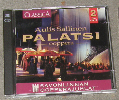 Aulis Sallinen - Palatsi ooppera - 2CD