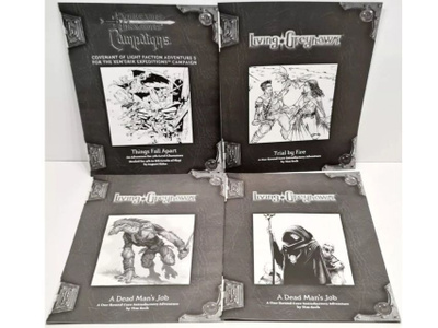 4kpl Dungeon & Dragons Campaign kirjoja
